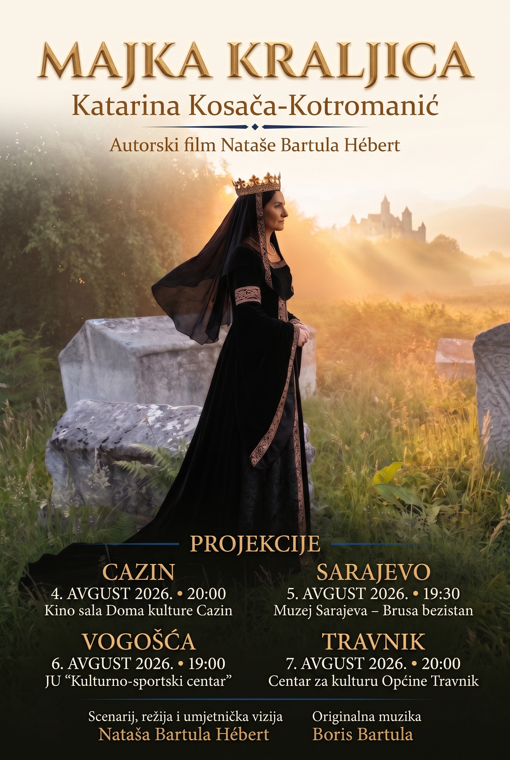 Majka kraljica Katarina Kosača-Kotromanić – autorski film Nataše Bartule Hébert